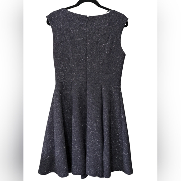 Elisa J Formal Dress Size 10 fit and flare beaded neck - Picture 2 of 5